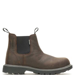 Men s Bodenhand Arbeit Romeo Stiefel in dunkelbraun