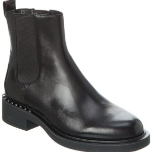 Ash Fancy Leder Bootie