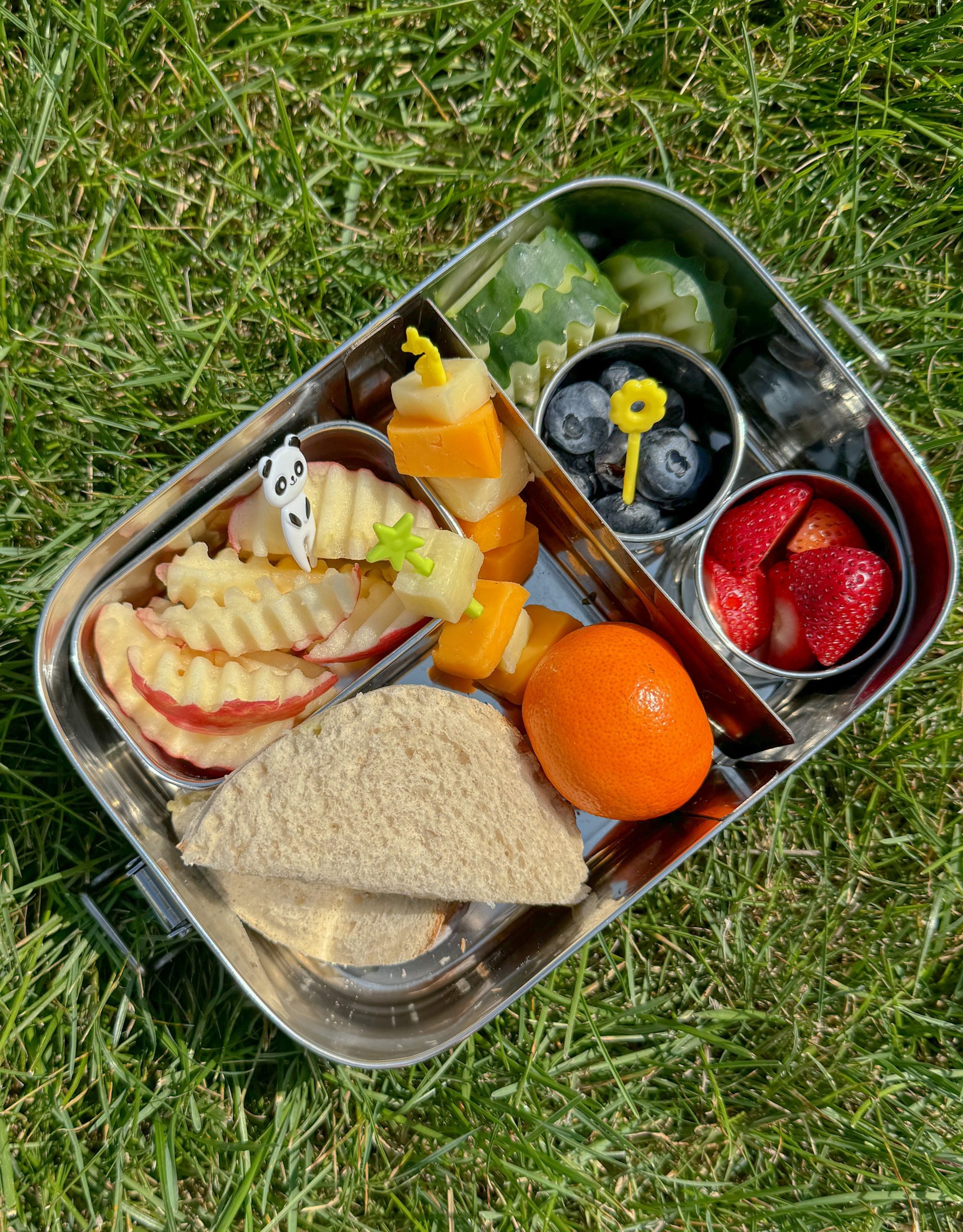 Beschäftigt Benny umweltfreundlich ungiftig Edelstahl auslaufsicher Lunch Box: Die Bento Box Upgrade