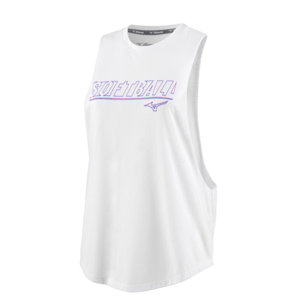 Mizuno Muscle Graphic Top für Damen