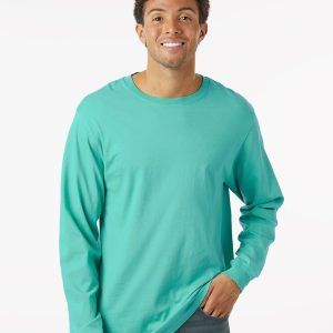 SoftShirts Herren klassische Langarm T-Shirt