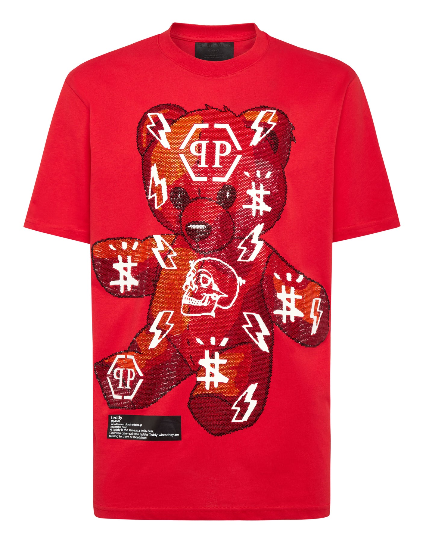 T-Shirt mit Rundhalsausschnitt SS Teddybär