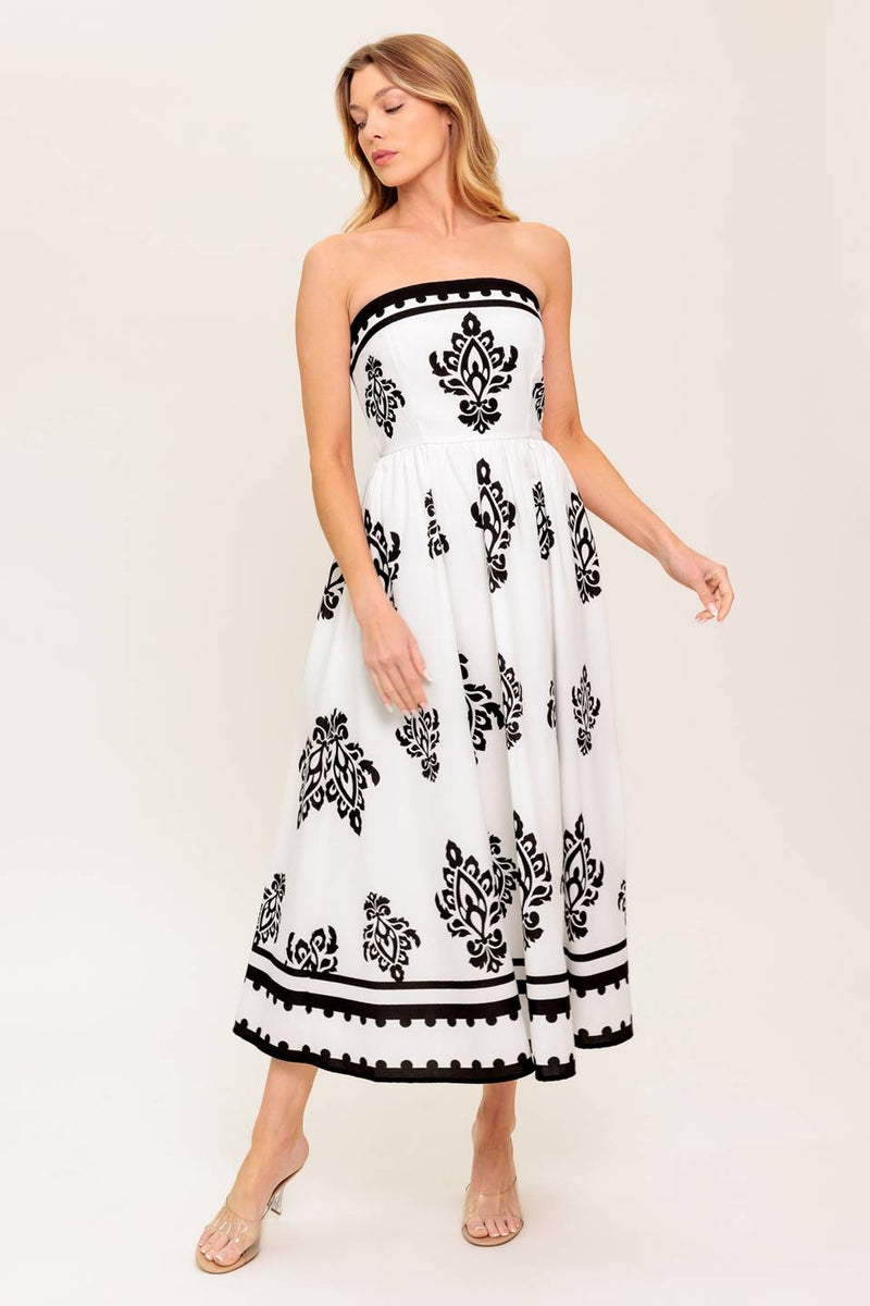 MYSTIC TWILIGHT gewebt MDI Kleid