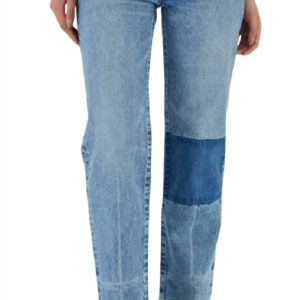 Hargis Straight Hochauftrieb jean in mittlerer Waschung