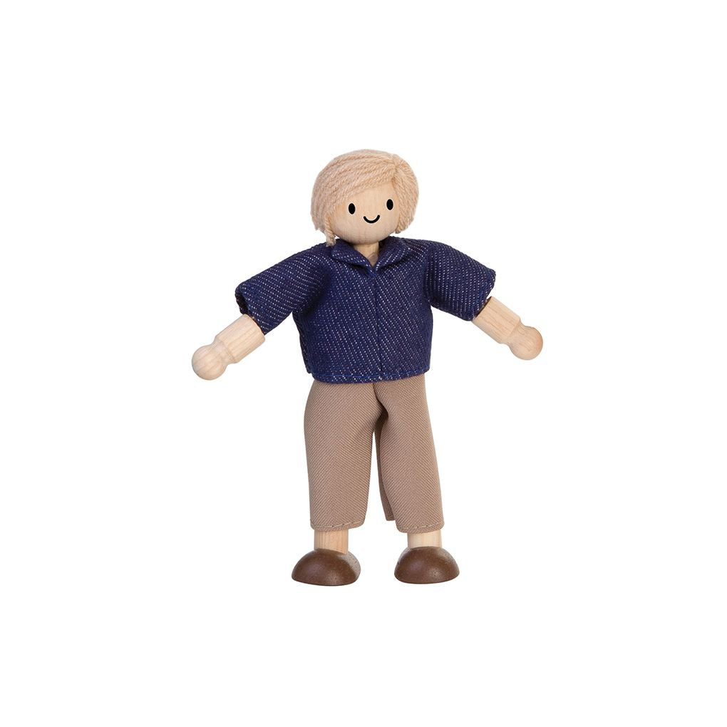 Papa Puppenhaus Figur – Licht Haut Ton