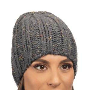 Zitrone Damen gesprenkelte Chucky gerippt Mütze