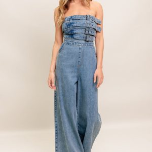 URBAN HARNESS Denim Overall