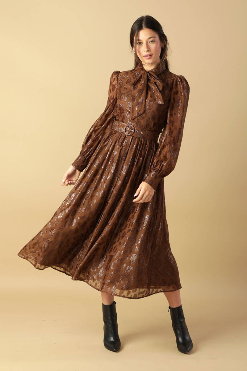 AUF DEM WEG MIDI Kleid