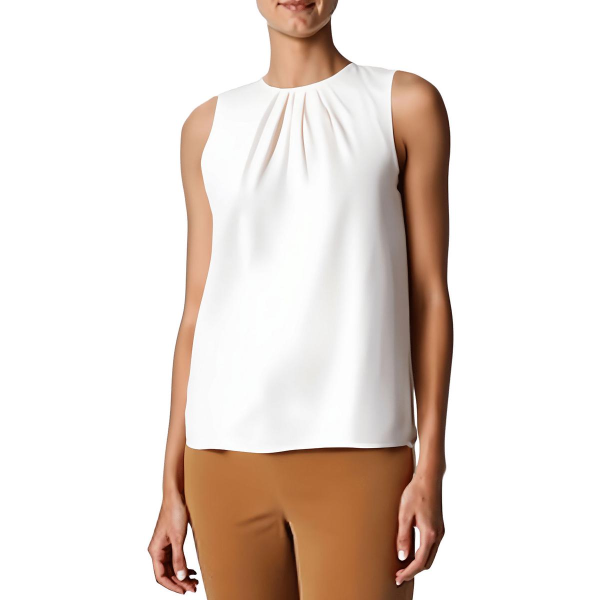 Plissee Chiffon Shell