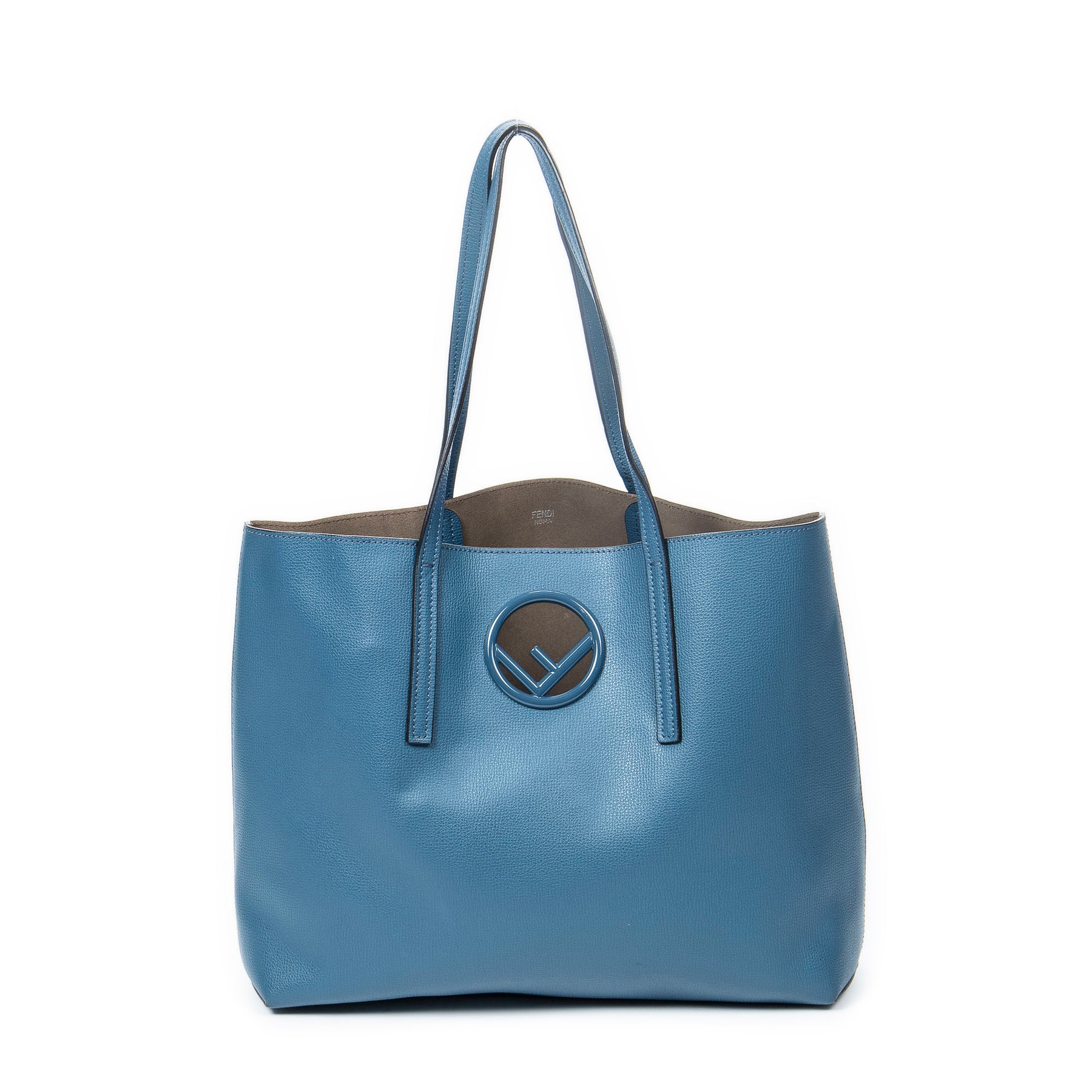 F Logo Shopper Tragetasche