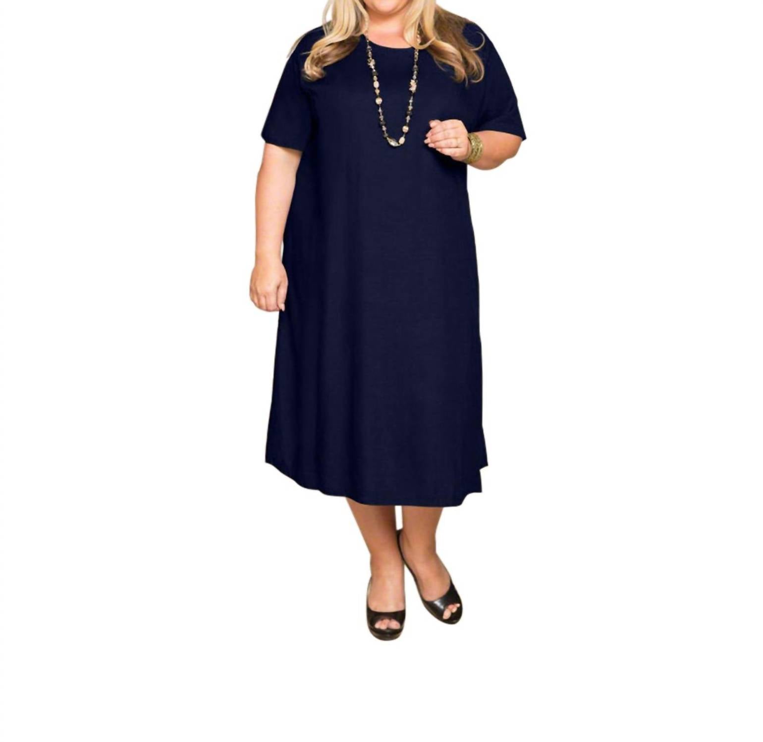 Belle Viskose Kleid in großer Größe