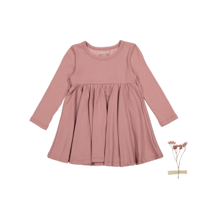 The Langarmkleid – Palisander