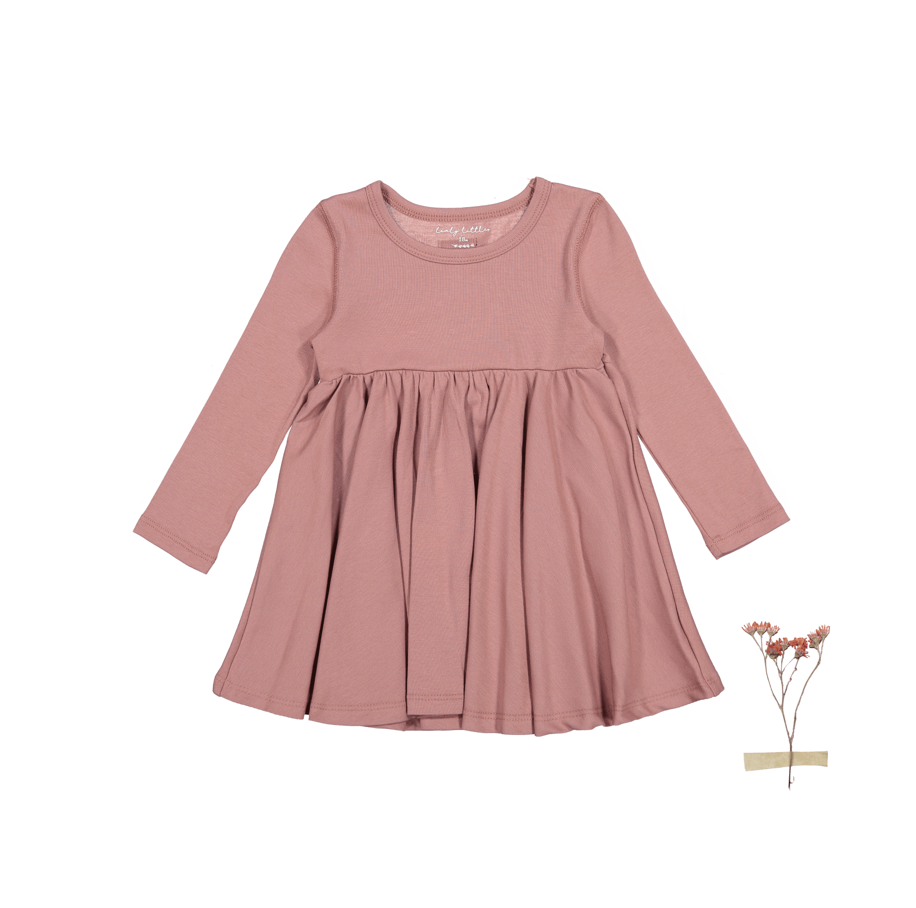 Das Langarmkleid – Palisander