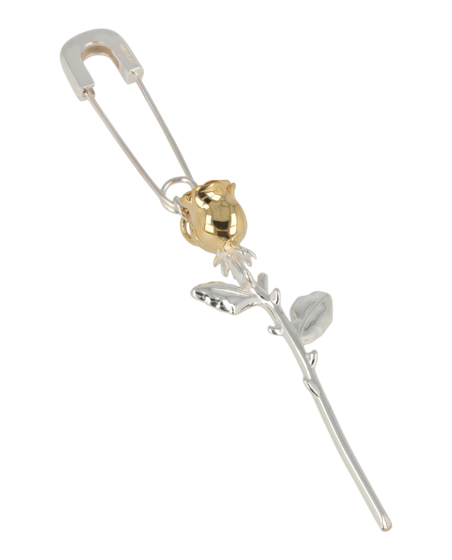 Rose Charm Ohrring