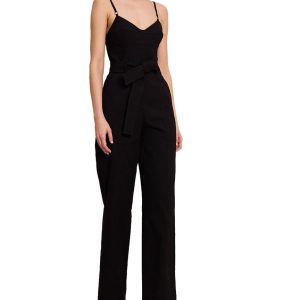 A.L.C. Mila Leinen-Blend Jumpsuit