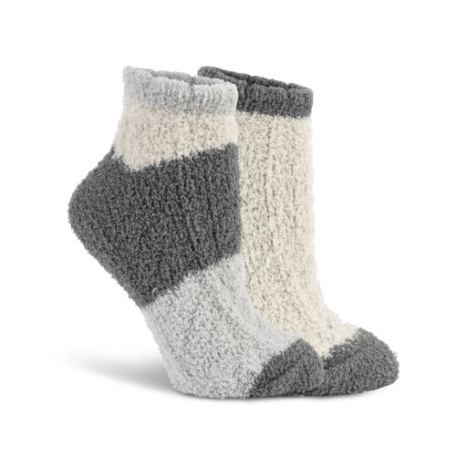 Zitrone Damen 2 Packung S Schaum Farbe Block Low Cut Socke