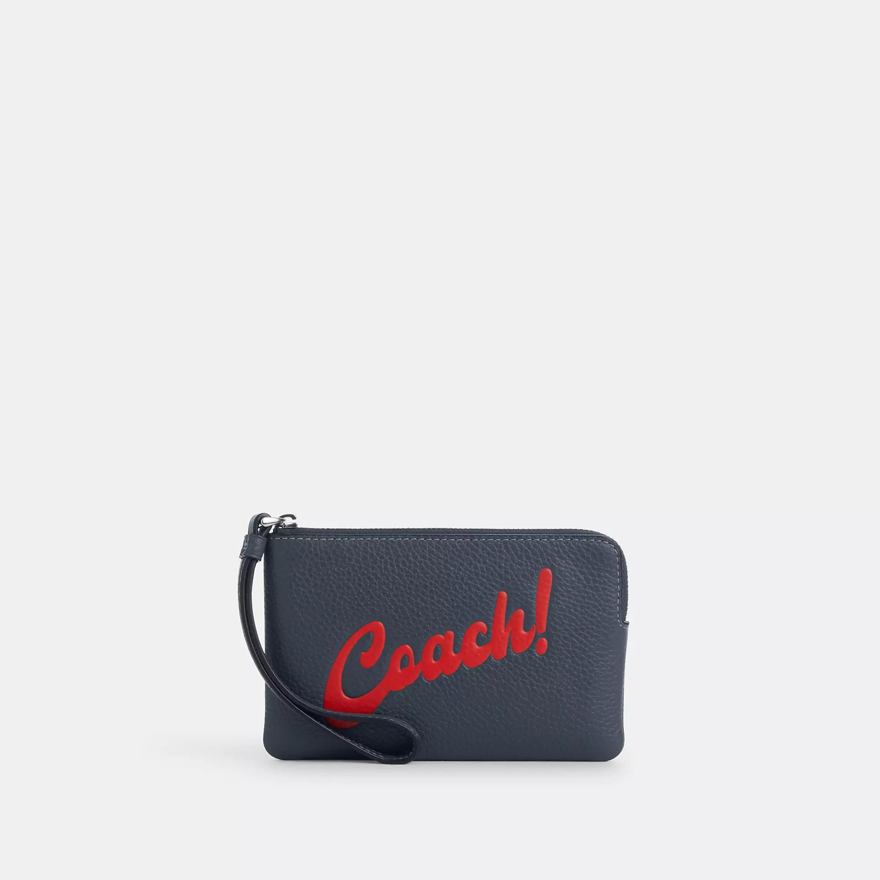 Coach Outlet Corner Zip Handgelenktasche mit Coach Grafik
