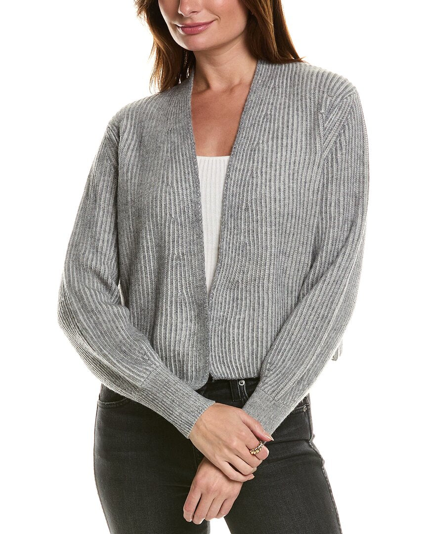 Forte Kaschmir Strickjacke aus Wolle und Kaschmir