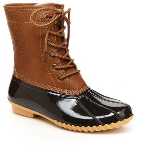 Kunstleder wasserdichte mittelkalf Stiefel