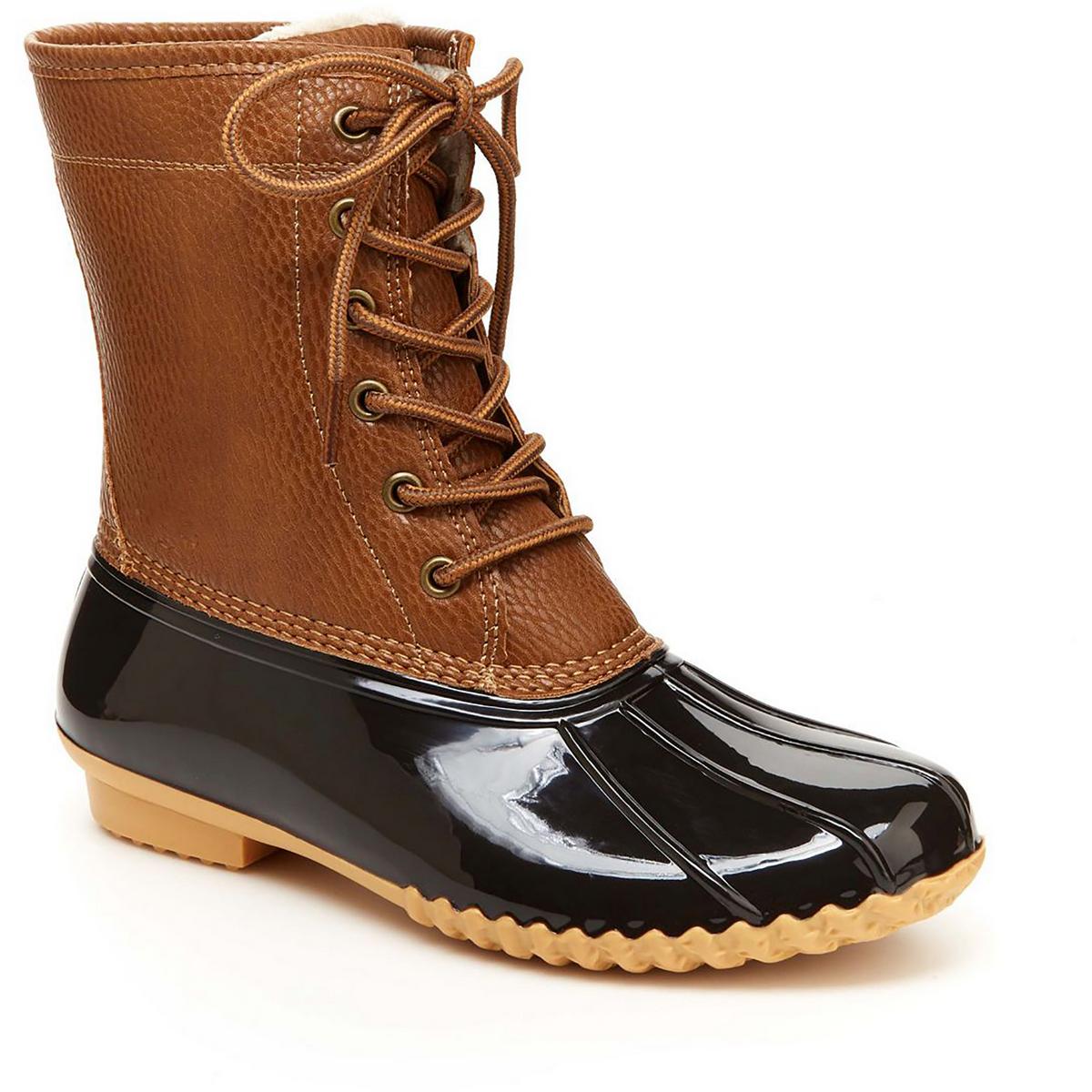 Kunstleder wasserdichte wadenhoch Stiefel