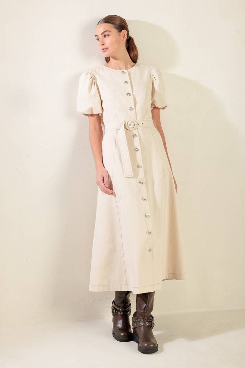 Gefangen von der Nacht till MIDI-KLEID