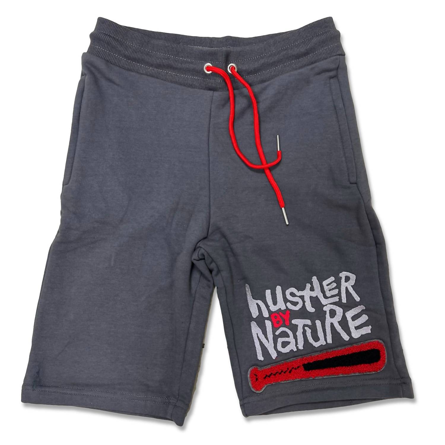 Herren 4 Infrarot Hustler Shorts in Anthrazit