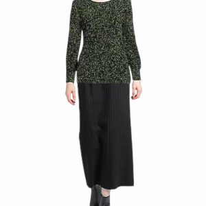 Speckle Pullover in grün