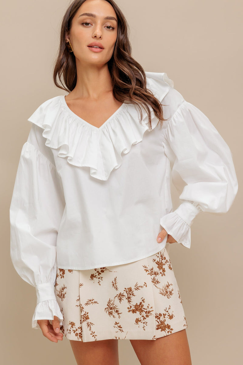 COUTURE CODE gewebt TOP
