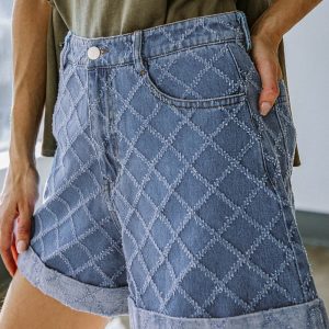 MEET ME THERE Denim kurz