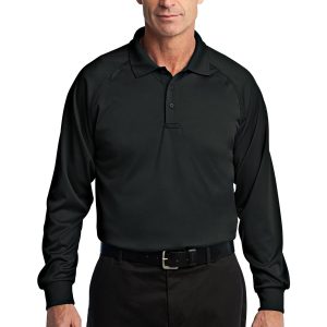CornerStone Herren Select Langarm Snag-Proof Tactical Polo. CS410LS