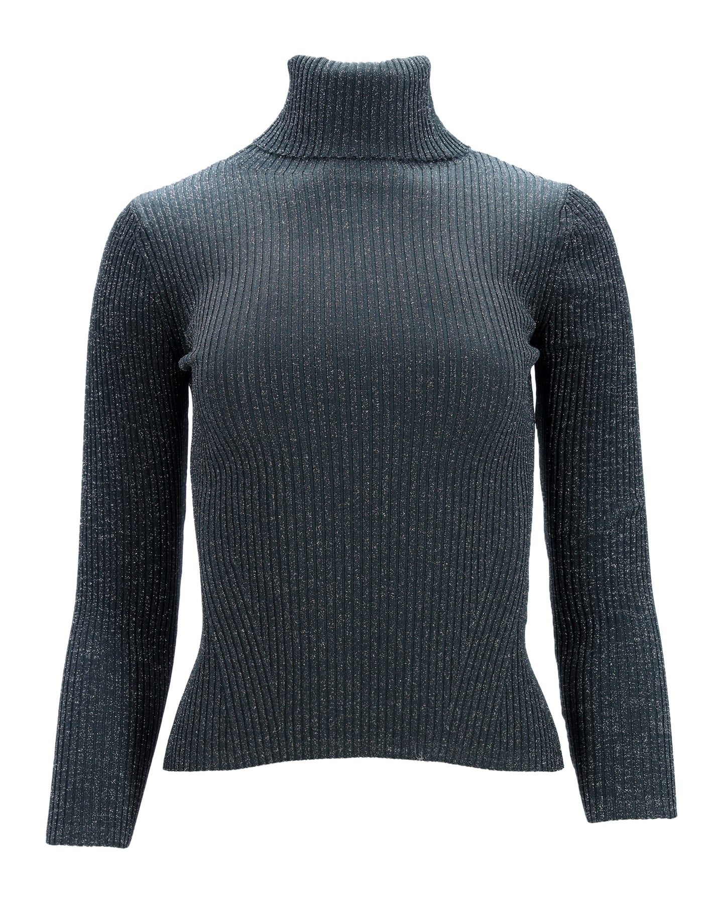 Zimmermann Schillernder Rollkragenpullover aus grüner Viskose