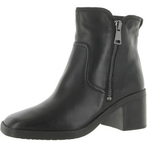 Emmy Stiefeletten aus Leder mit quadratischen Zehen