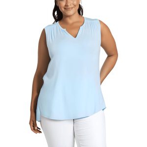 Plus geraffter Modal Pullover oben