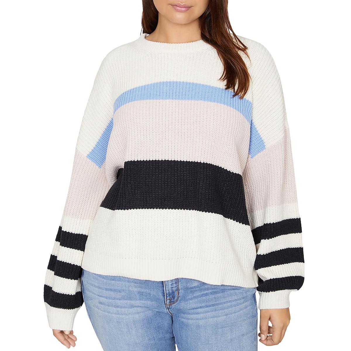 Plus New Year Pullover mit einem Rundhalsausschnitt von New Me