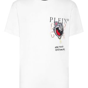 t-shirt rund Hals ss Patch Geld