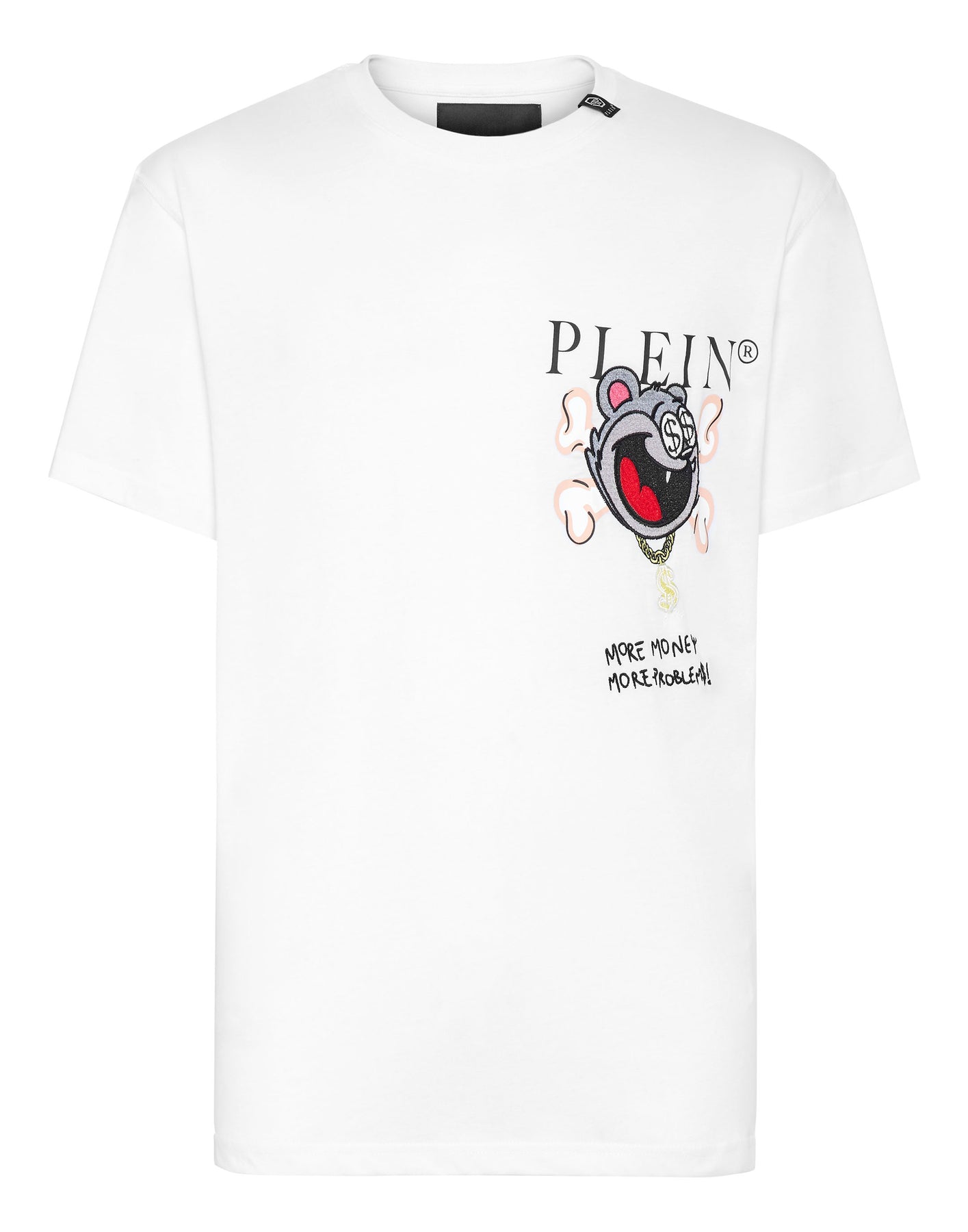 T-Shirt mit Rundhalsausschnitt SS Patch Geld
