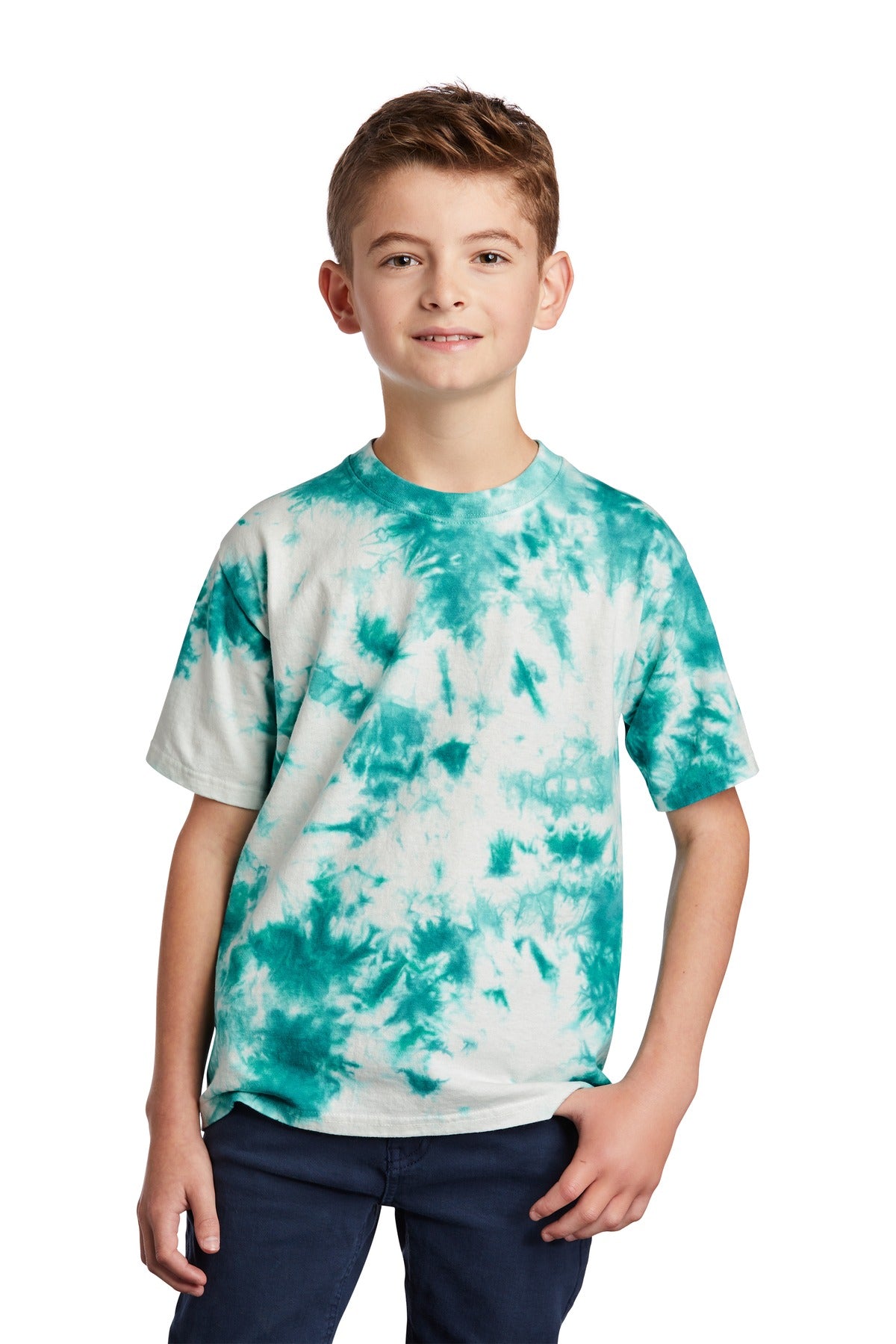 Port & Company Jugend Kristall Batikmuster Tee