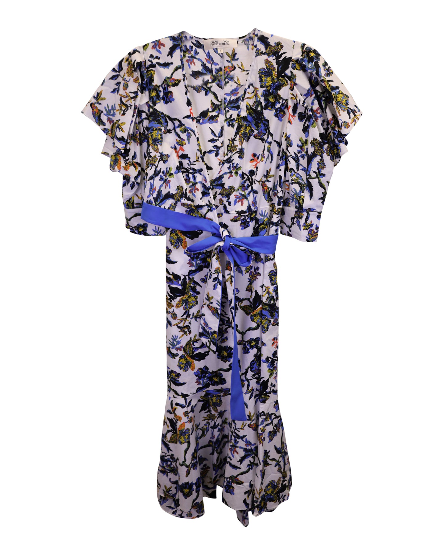 Diane von Furstenberg Annabeth Midikleid aus floraler Baumwolle