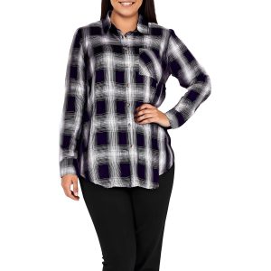Plus Kylee Plaid-Taste nach oben