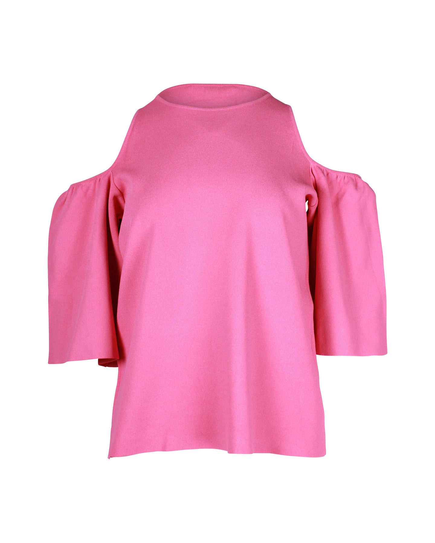 Stella McCartney Schulterfreie Bluse aus rosa Viskose