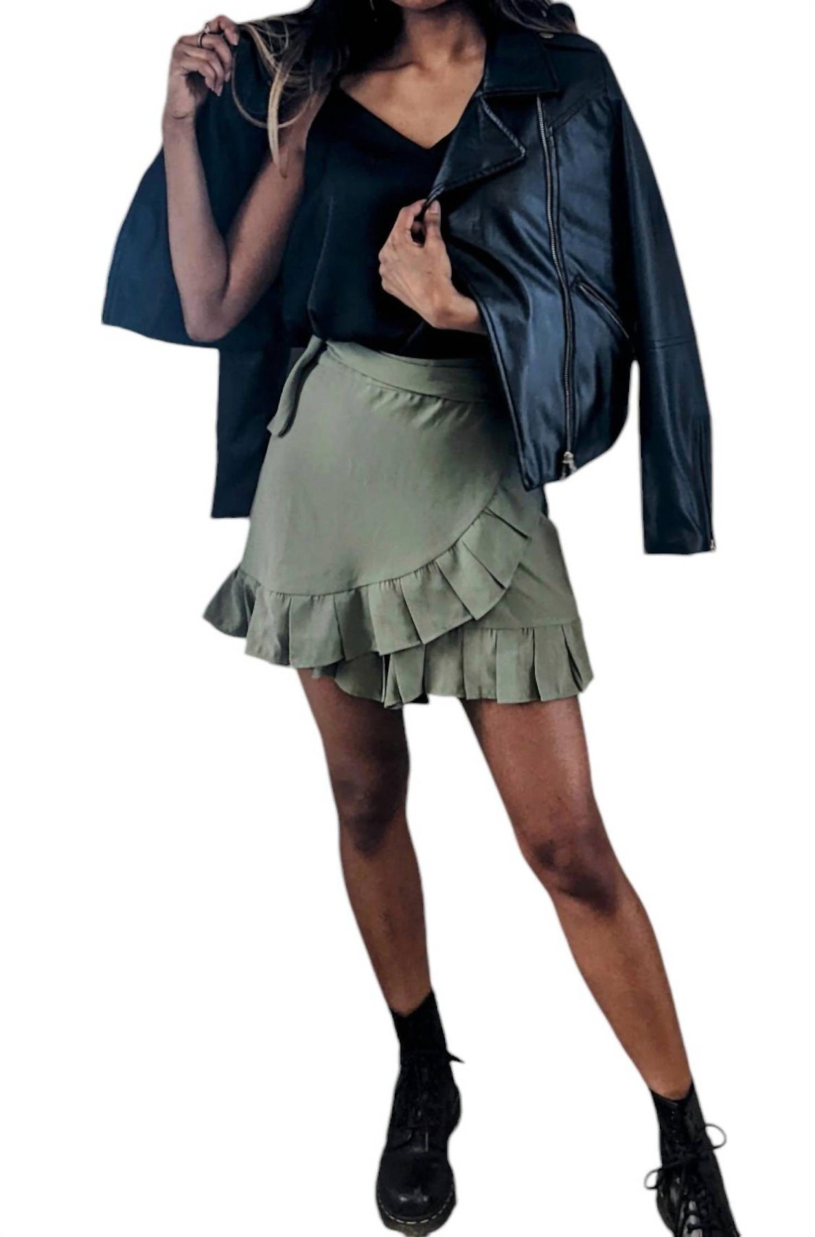 Solch ein Flirt Sage Wrap Skort