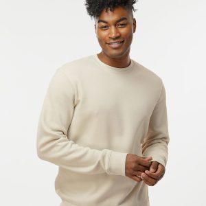 J. America Herren btb Fleece Rundhals-Sweatshirt