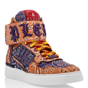 Hi-Top Sneakers paisley