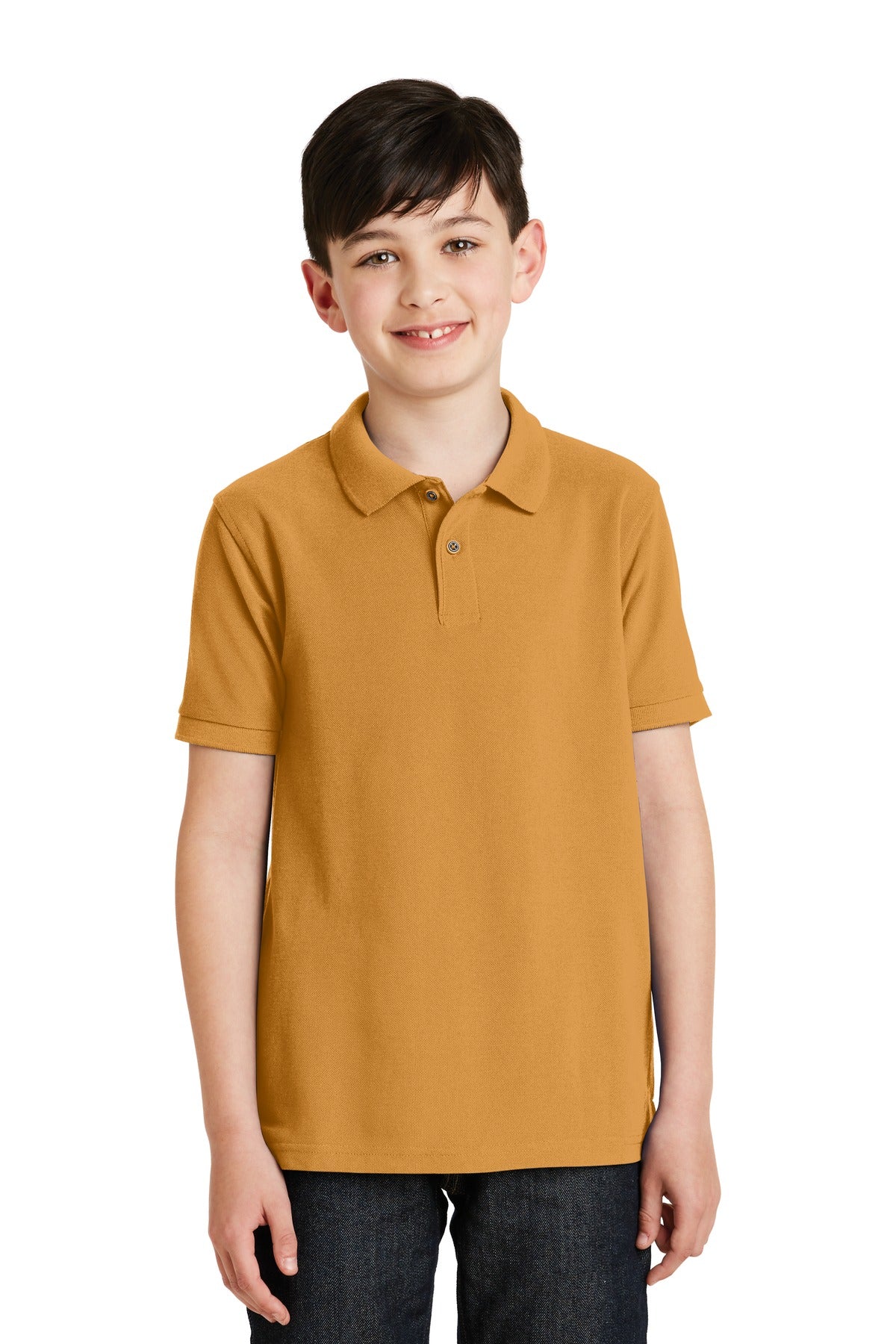 Port Authority Youth Seide Touch Polo. Y500