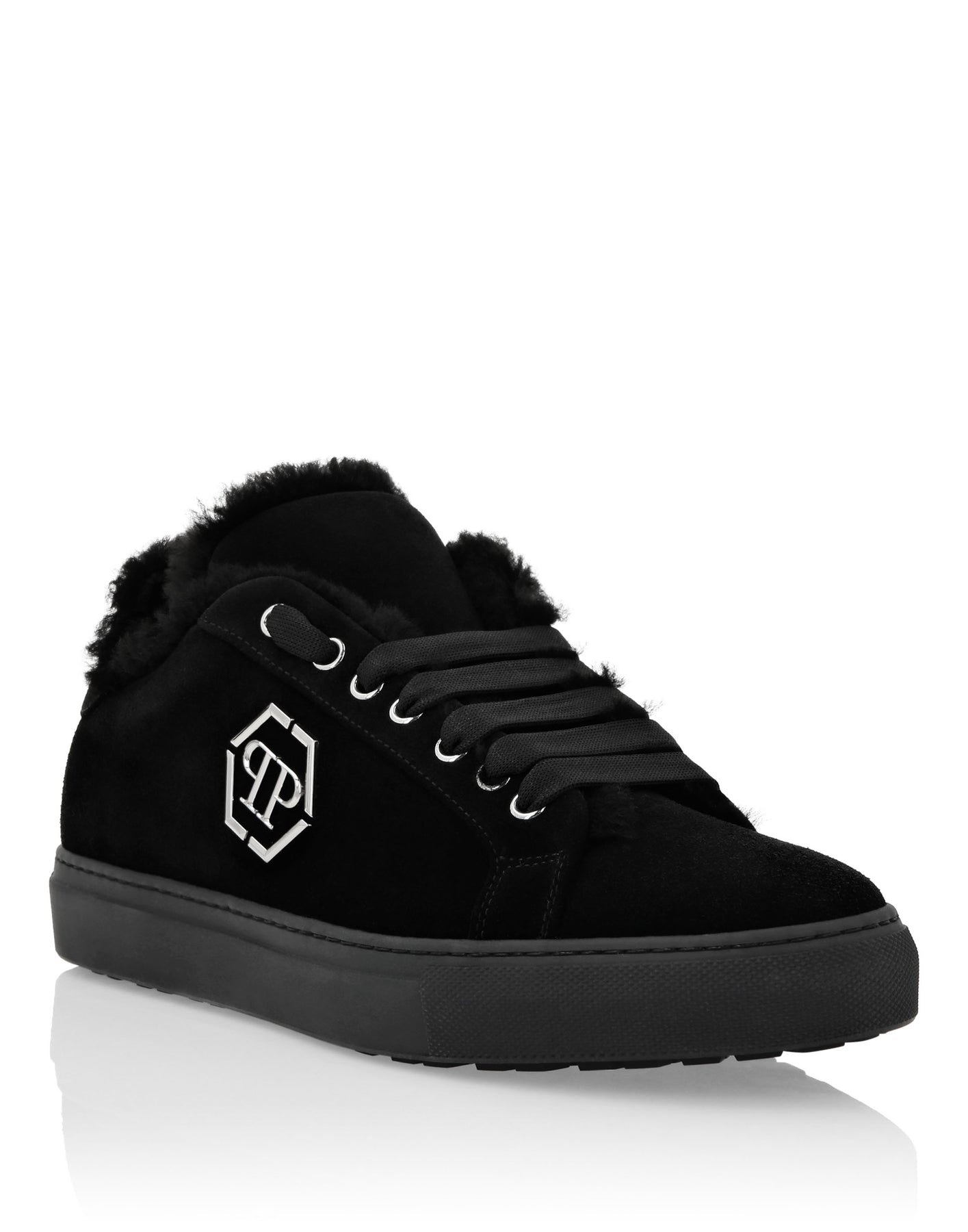 Shearling Lo-Top Sneaker