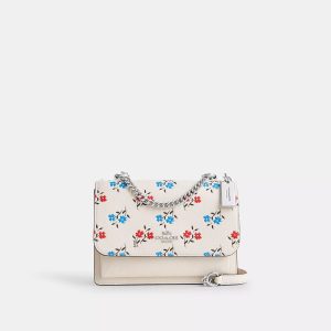 Coach Outlet Klare Crossbody Tasche mit Blumendruck