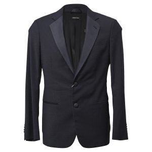 Giorgio Armani Soho Blazer aus marineblauer Wolle 7748805132348