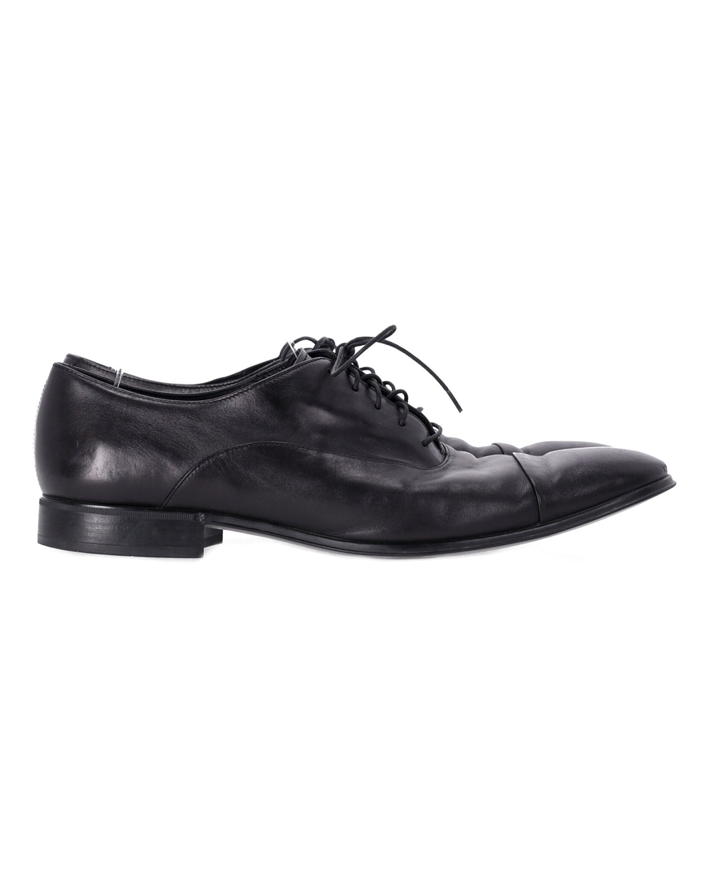 Salvatore Ferragamo Oxfords mit Schnürung aus schwarzem Leder