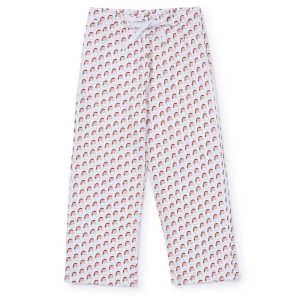 Jungen weihnachten hängen drackt hose in holly jolly santa