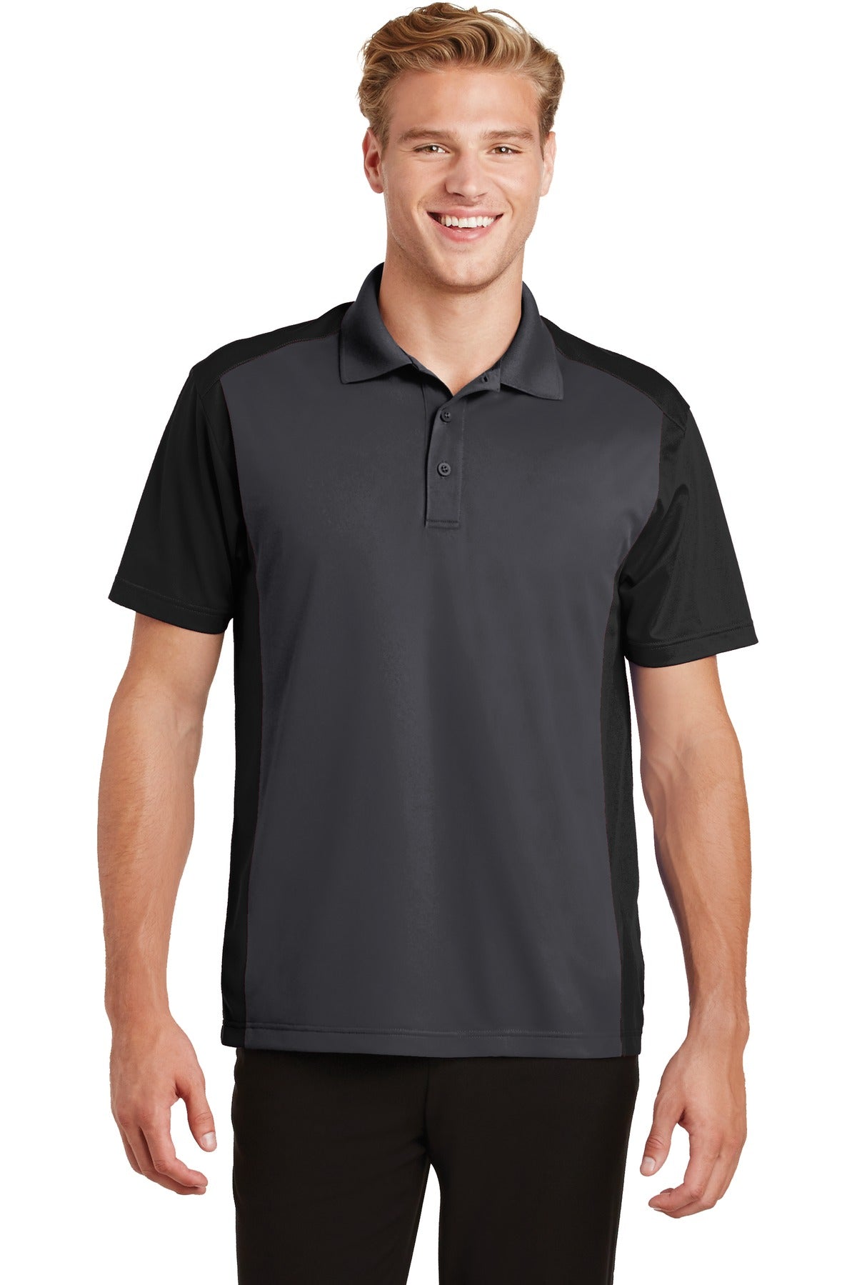 Sport-Tek Damen Colorblock Micropique Sport-Wick Polo. ST652